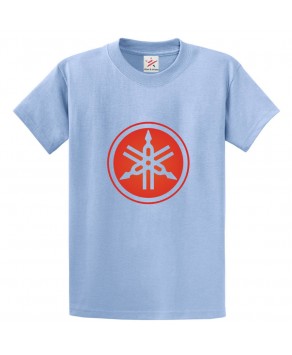 Yamaha Unisex Classic Kids and Adults T-Shirt for Motorbike Lovers
